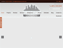 Tablet Screenshot of inlandempireconcrete.com